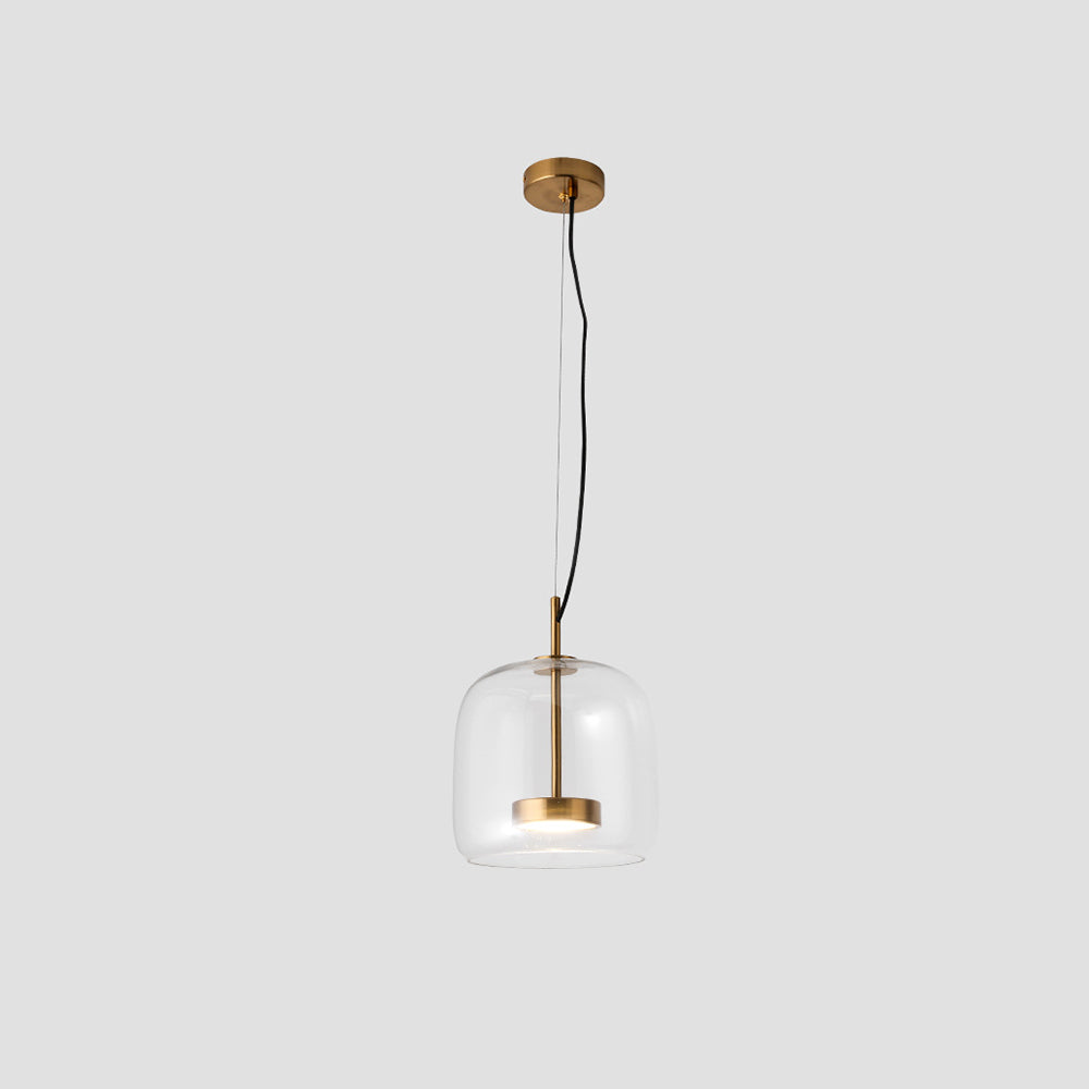 Liodell hanglamp glas messing verstelbaar eettafel woonkamer keuken modern design verlichting
