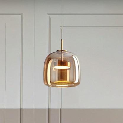 Liodell hanglamp glas messing verstelbaar eettafel woonkamer keuken modern design verlichting
