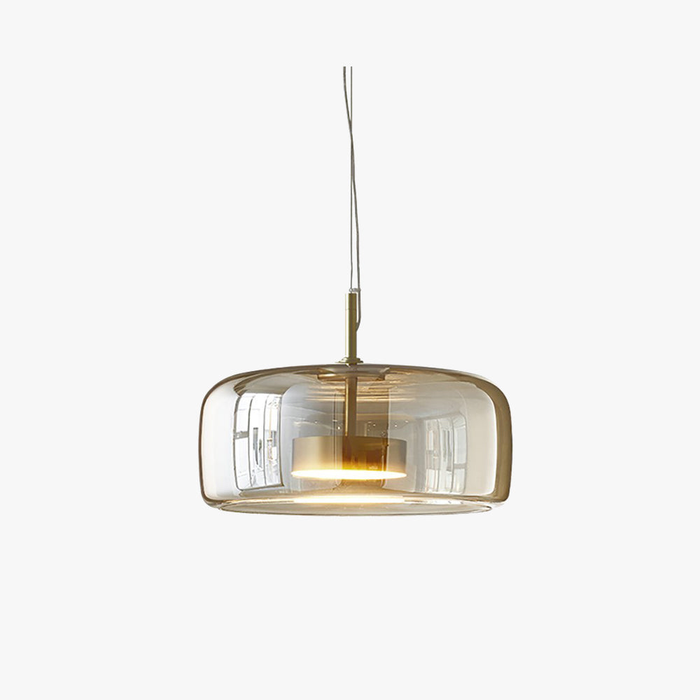 Liodell hanglamp glas messing verstelbaar eettafel woonkamer keuken modern design verlichting
