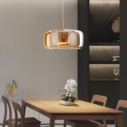 Liodell hanglamp glas messing verstelbaar eettafel woonkamer keuken modern design verlichting