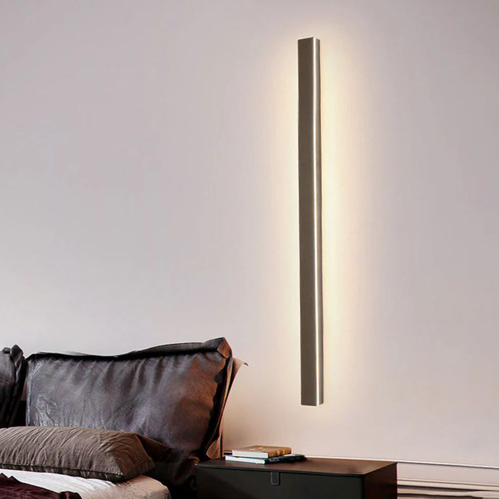 Buitenwandlamp LED Lineair Metaal Acryl IP65 Tuin Gang Zwart 30-200cm Dimbaar