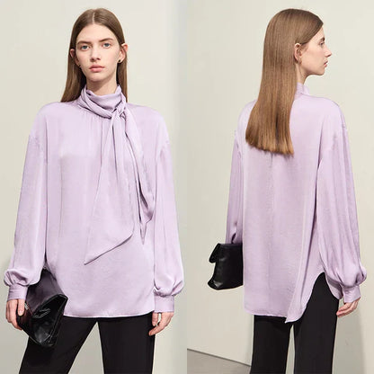 Lente Damesblouse Zacht Comfortabel Luxe Stof - StudioMarella