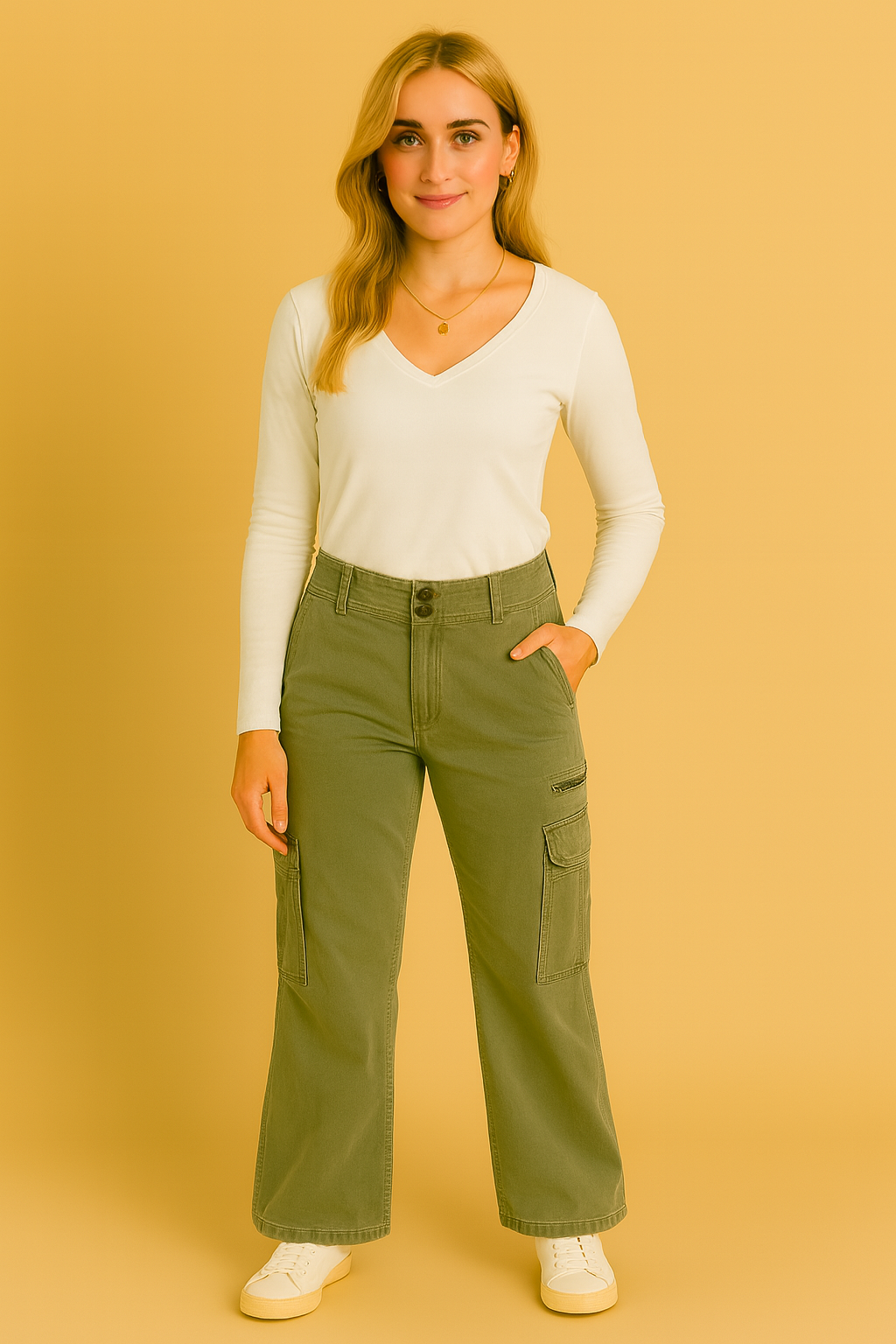 Dames Cargo Broek Met Veel Zakken Comfortabele Stijl - StudioMarella