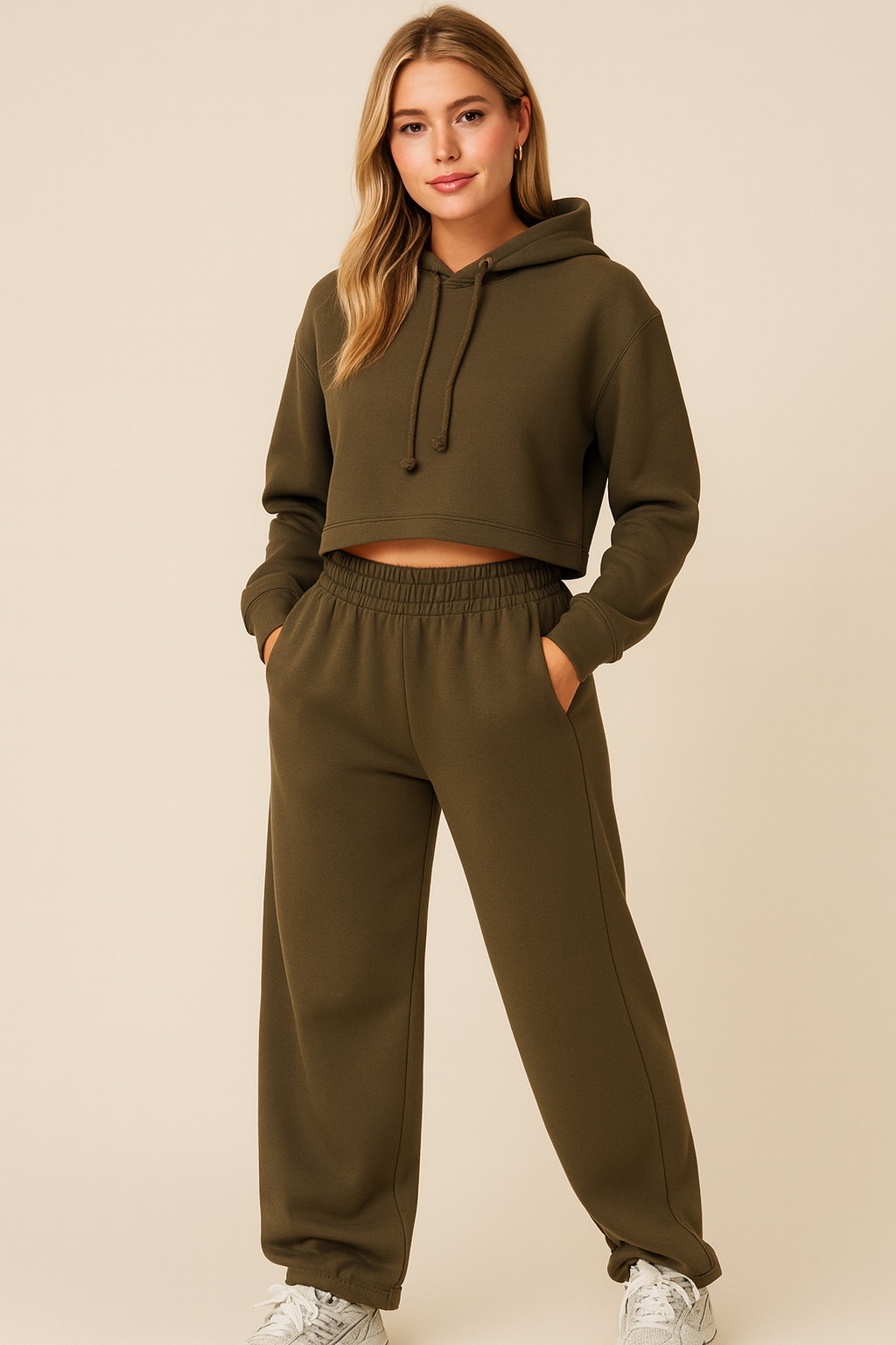 Dames Joggingbroek Zacht High Waist Joggingpantalon Comfort - StudioMarella