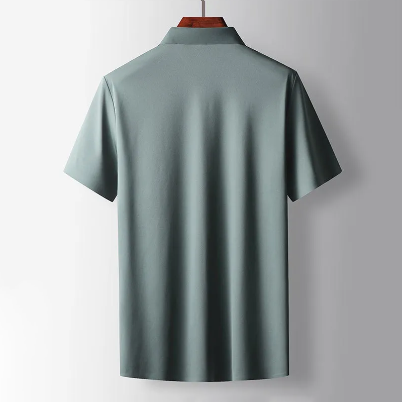Heren Overhemd Zijde Casual Stijl - StudioMarella