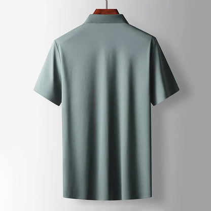 Heren Overhemd Zijde Casual Stijl - StudioMarella