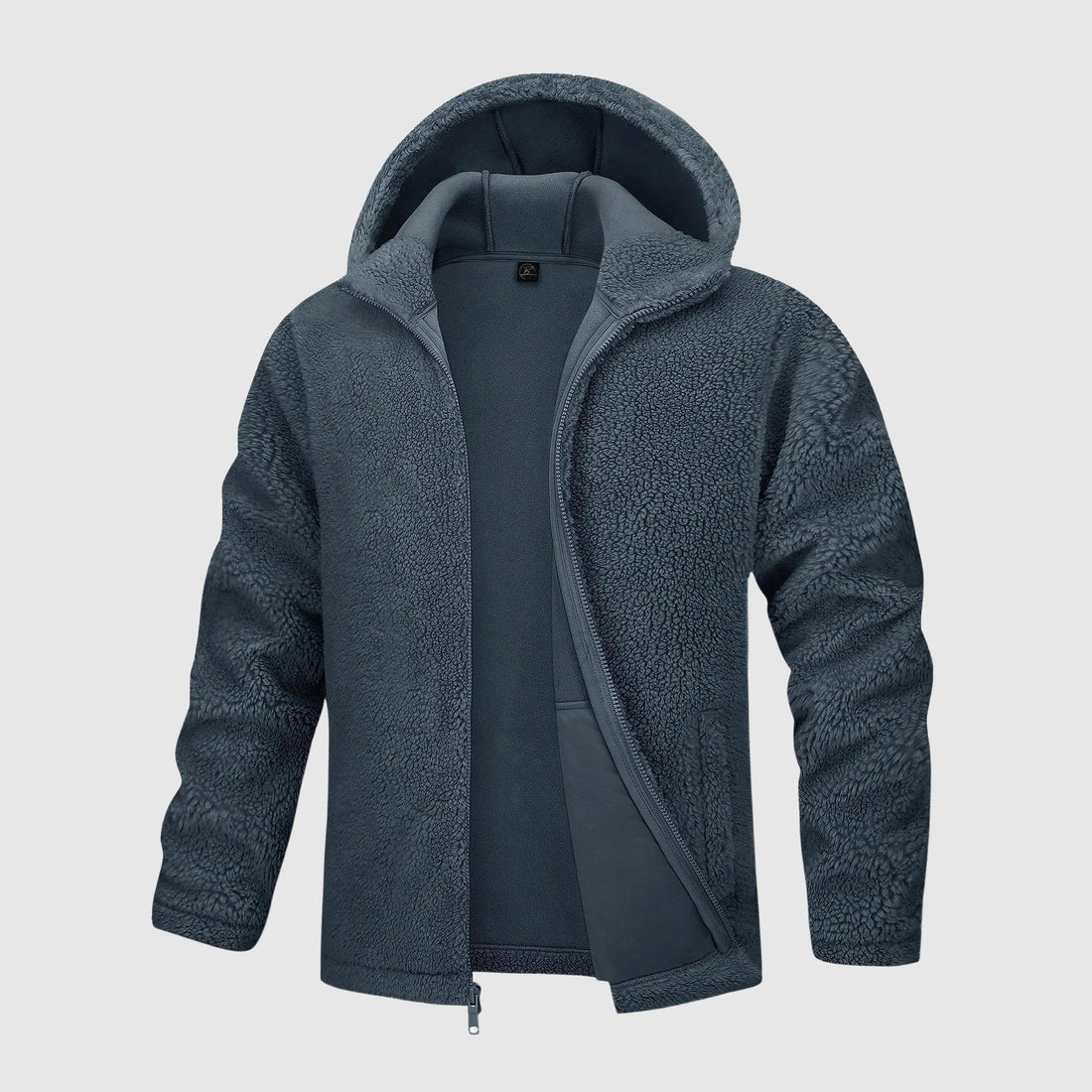 Fleece Jas Heren Warm en Zacht Soft Teddy Look