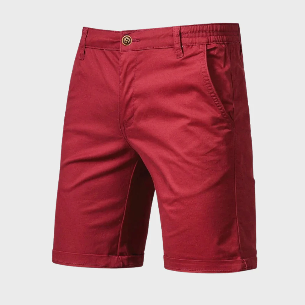 Heren Chino Short - Casual Korte Broek Elastisch