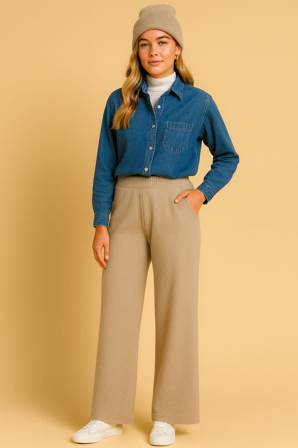 Dames Wijde Zomerbloes Broek Comfortabele Kleding
