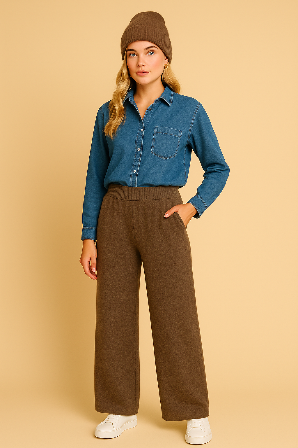 Dames Wijde Zomerbloes Broek Comfortabele Kleding - StudioMarella