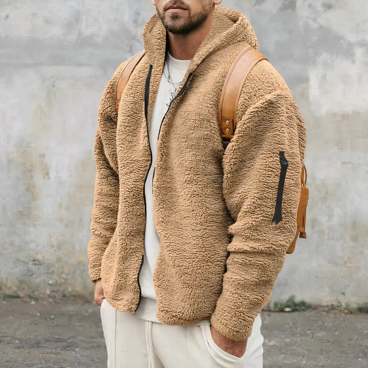 Herensjas Asher met Sherpa voering Warm en Waterdicht - StudioMarella