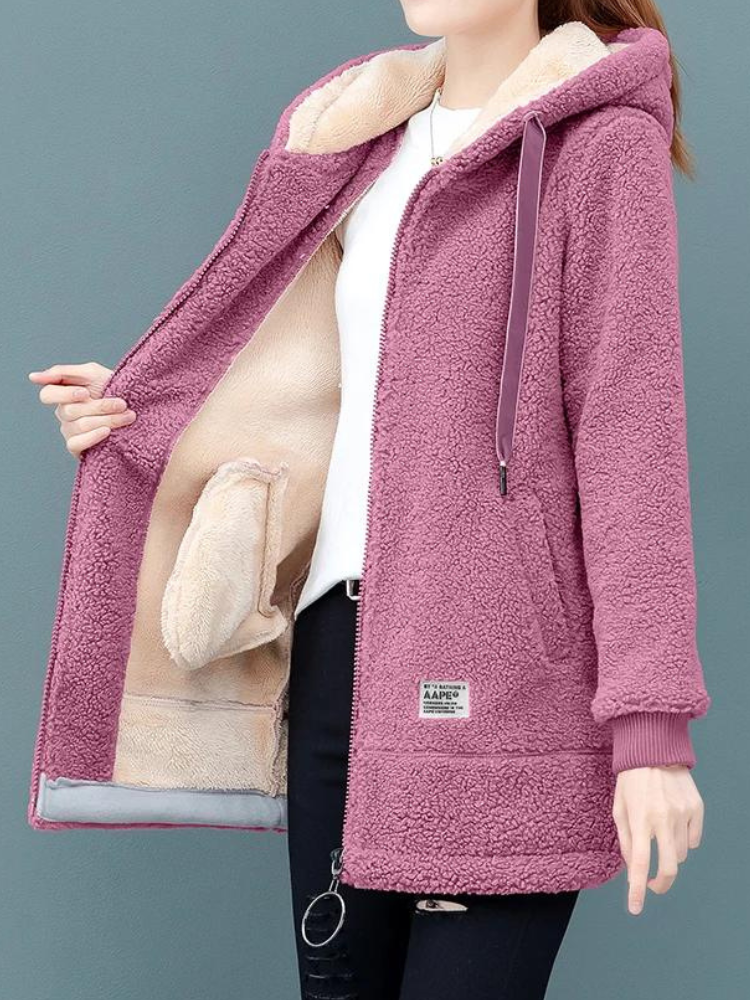 Damesjas Zomerjurk Zachte Teddylook Fiene