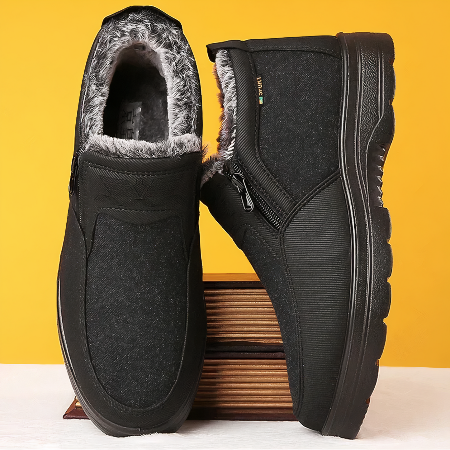 Orthopedische Winterlaarzen Heren Warm Gevoerd met Antislip Zool