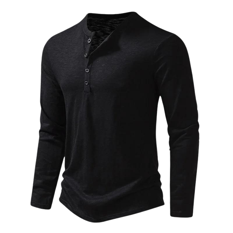 Heren Longsleeve Shirt Comfortabel en Veelzijdig voor Dagelijks Dragen