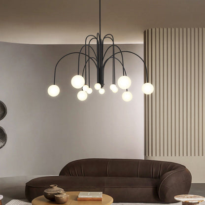 Hanglamp Zwaluwen Metaal Glas Zwart Goud Roze G9 LED Woonkamer Slaapkamer Decoratief