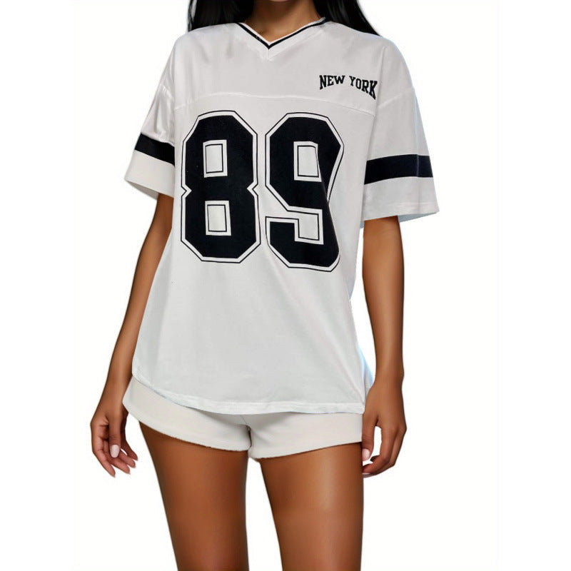 Naylinn | Oversized New York T-shirt voor Mannen