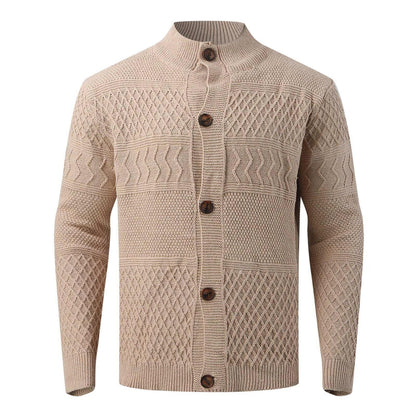 Warme Mannen Wintervest Met Knopen Stijlvol Design - StudioMarella