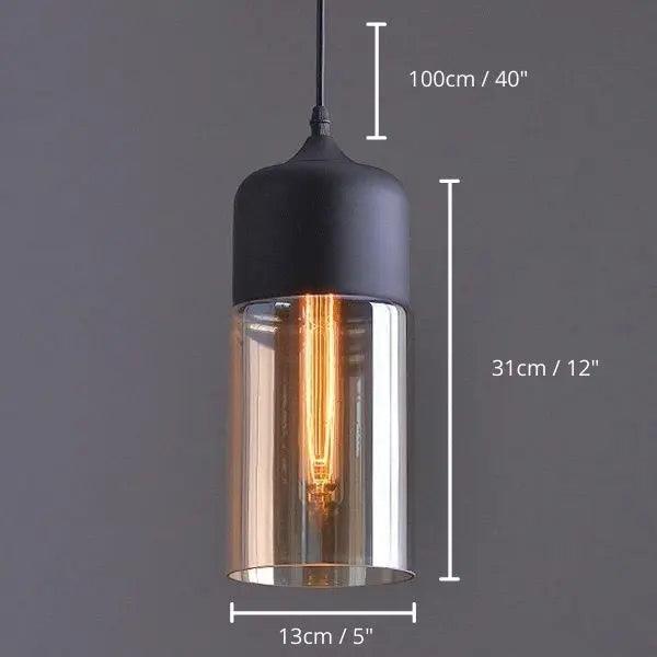 Geometrische Scandinavische Hanglamp met Vier Vormen voor Moderne Keukens