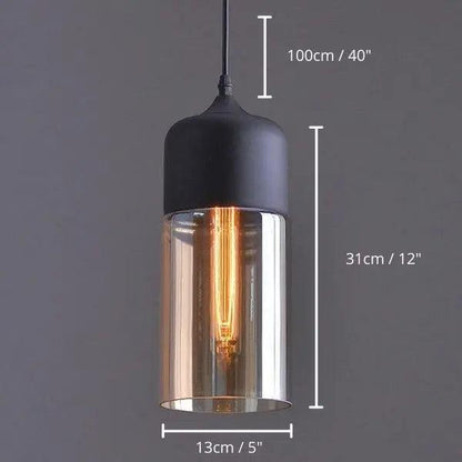 Geometrische Scandinavische Hanglamp met Vier Vormen voor Moderne Keukens