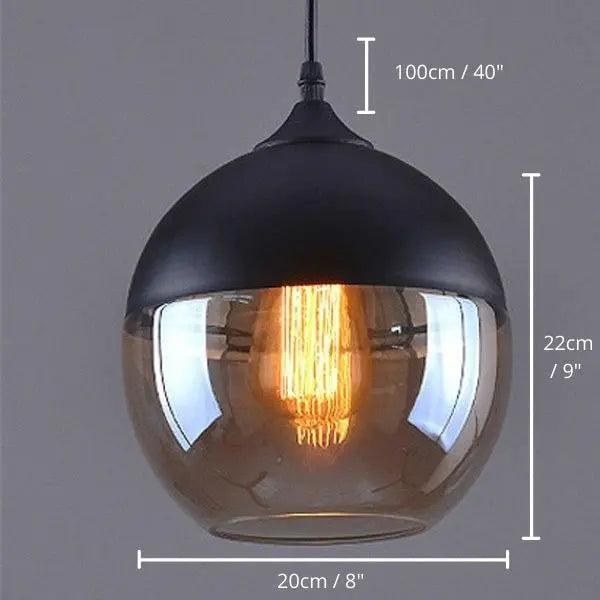 Geometrische Scandinavische Hanglamp met Vier Vormen voor Moderne Keukens