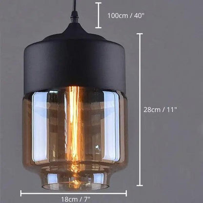 Geometrische Scandinavische Hanglamp met Vier Vormen voor Moderne Keukens