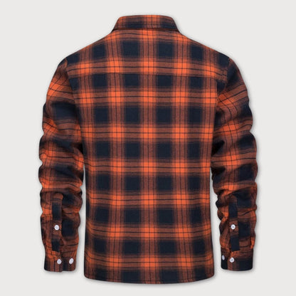 Heren Sherpa Jas Warm Gevoerd Geruit
