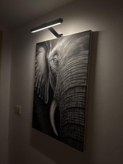 Draadloze LED Schilderijverlichting – Oplaadbare Wandlamp voor Kunst & Foto’s