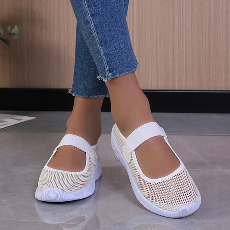 Lichte Zomersneakers Slip-On Comfortabele Schoenen