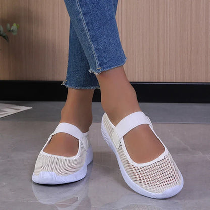 Lichte Zomersneakers Slip-On Comfortabele Schoenen