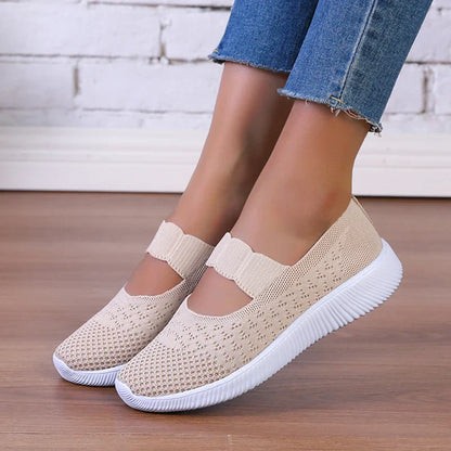 Lichte Zomersneakers Slip-On Comfortabele Schoenen