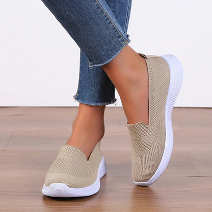 Lichte Zomersneakers Slip-On Comfortabele Schoenen