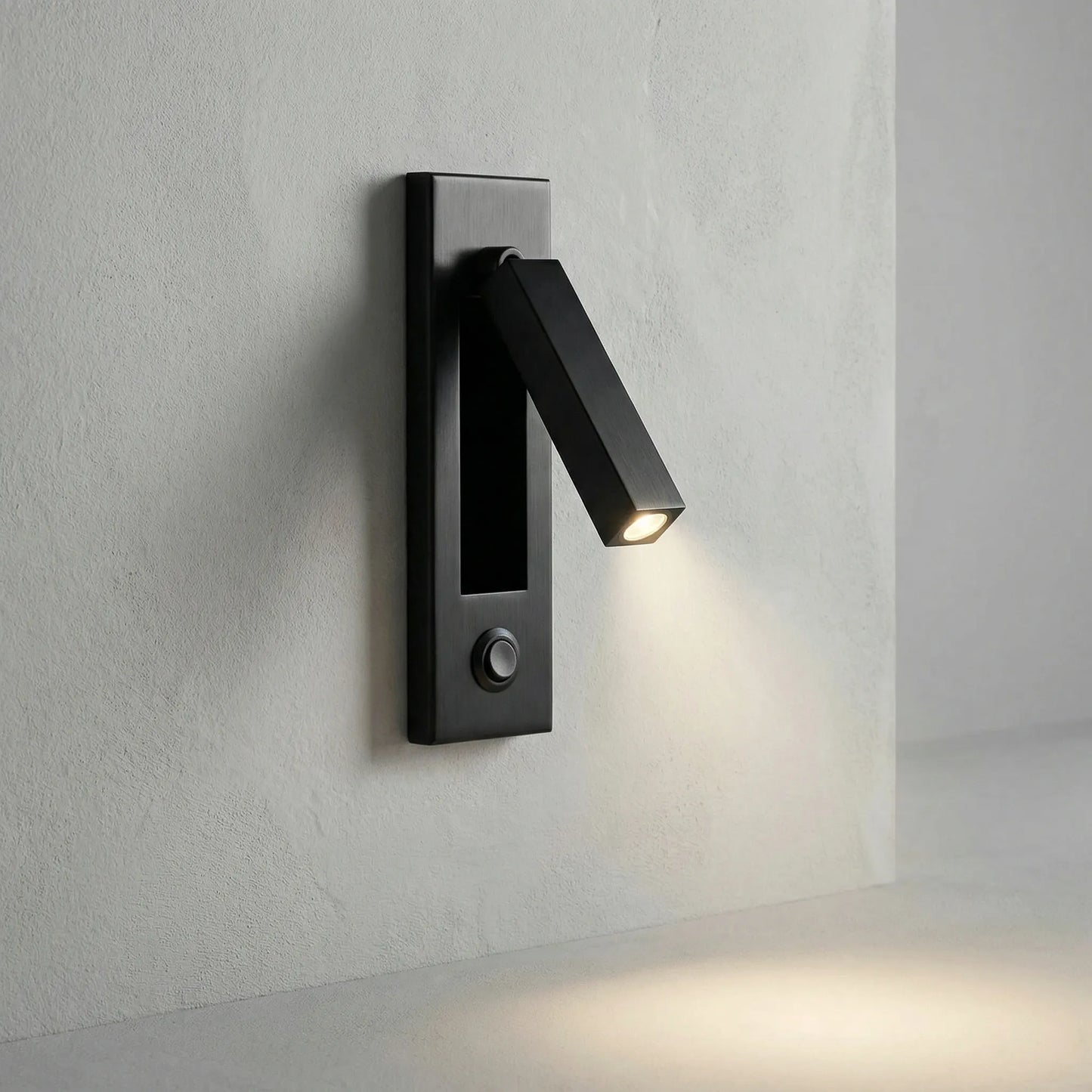 Wandlamp LED Leeslamp Verstelbaar 3 Lichtkleu­ren IP20 Mattzwart Koper Slaapkamer Bedlamp Wandspot Draaibaar Arm Inbouw