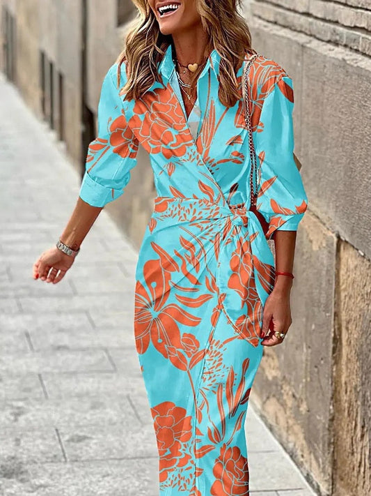 Zomerjurk Vrouwen Jurk Zomer VELANORA Jurk - StudioMarella
