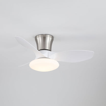 Moderne Design Plafondventilator met LED-Verlichting | Houten Bladen