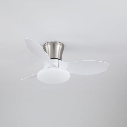 Moderne Design Plafondventilator met LED-Verlichting | Houten Bladen