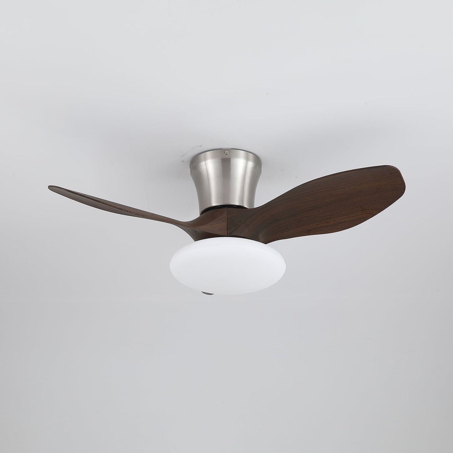 Moderne Design Plafondventilator met LED-Verlichting | Houten Bladen