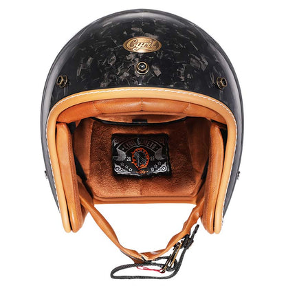 Vintage Motorhelm Laag Profiel DOT ECE Gecertificeerd Veilig Rijden Retro Stijl Bescherming Motor Scooter