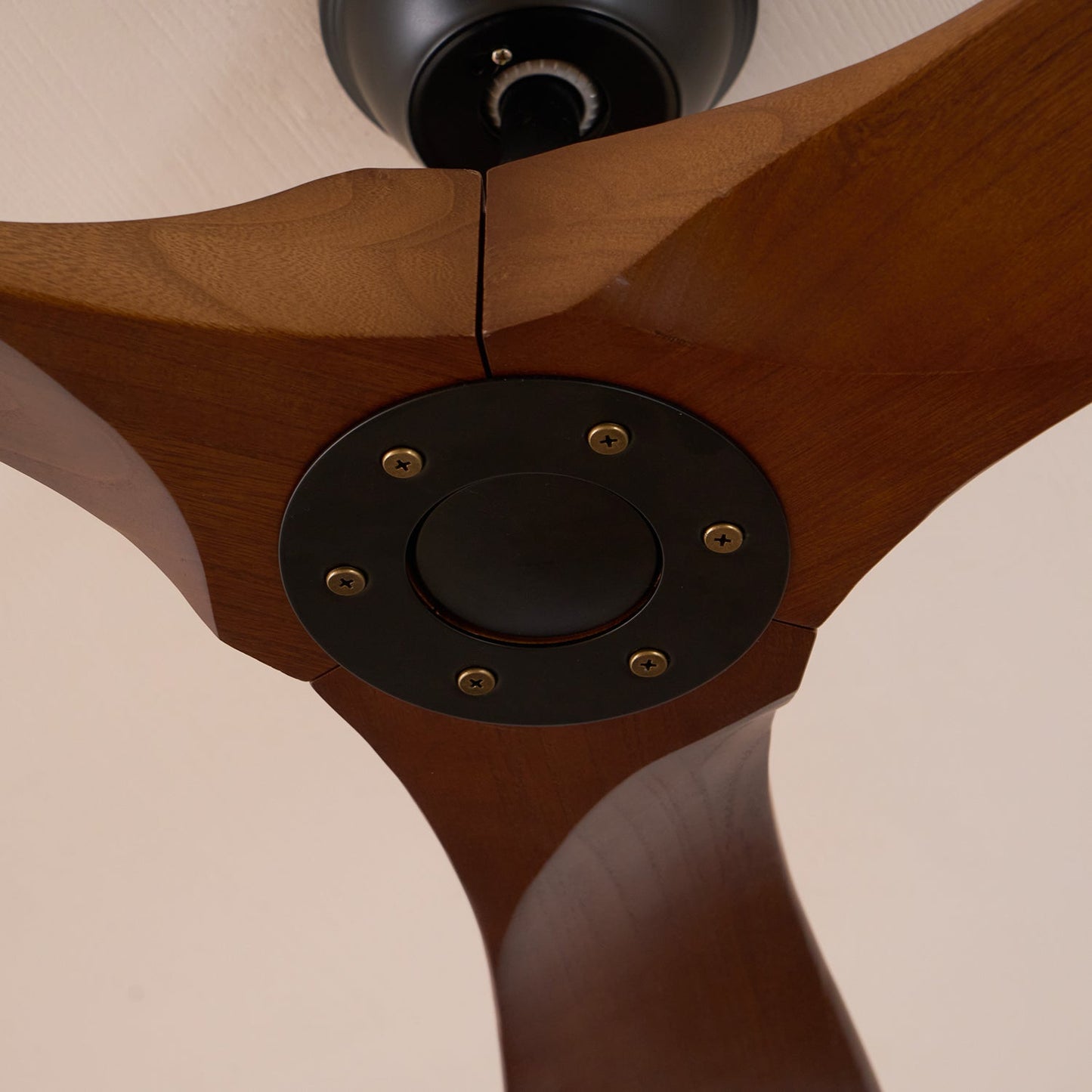 Plafondventilator Hout Walnoot Ventilator Aan Het Plafond Stil 6 Snelheden Groot Slaapkamer Woonkamer