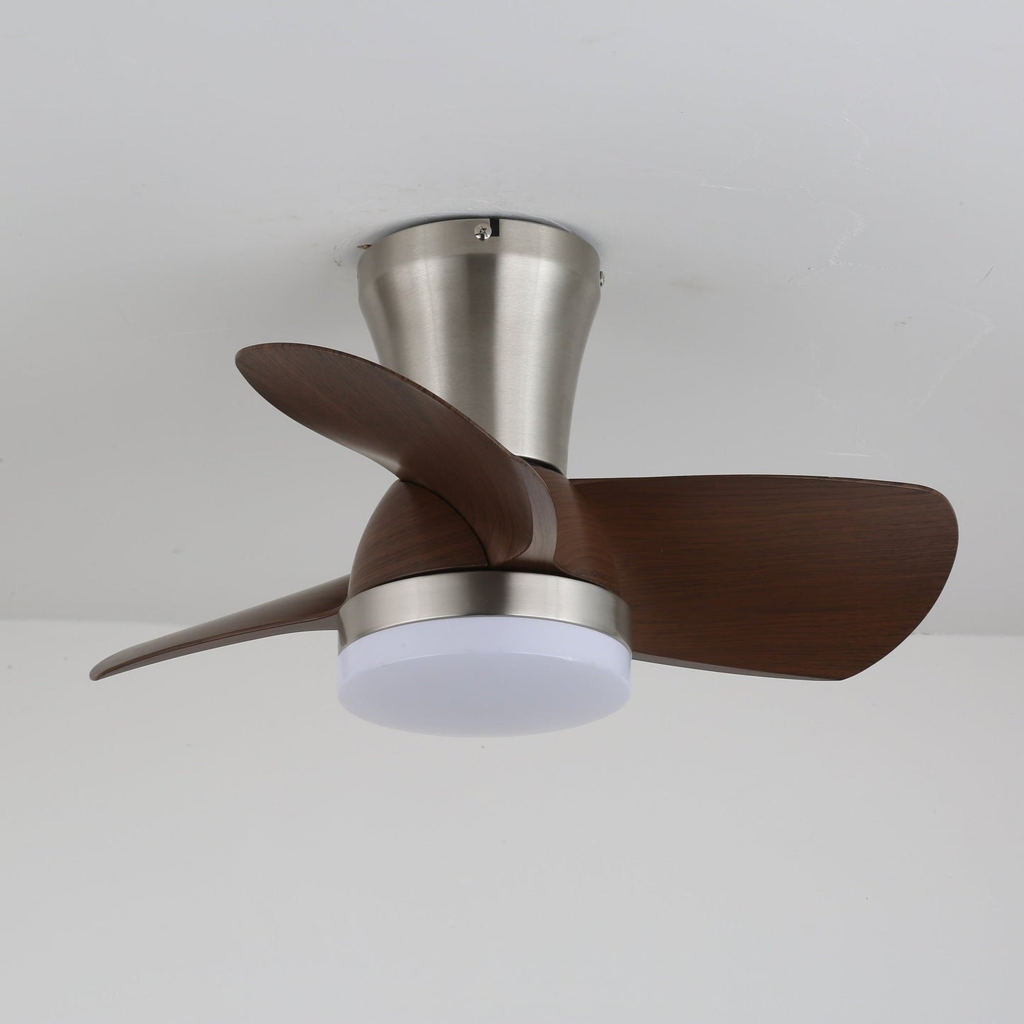 Moderne Plafondventilator met LED-Verlichting en Afstandsbediening – Scandinavisch Design voor Binnen