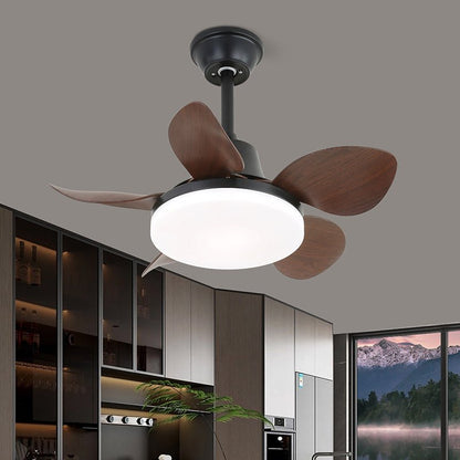 Plafondventilator met Verlichting en Afstandsbediening - Stijlvol Design met Houten Bladen - Energiezuinige LED - Verstelbare Snelheden