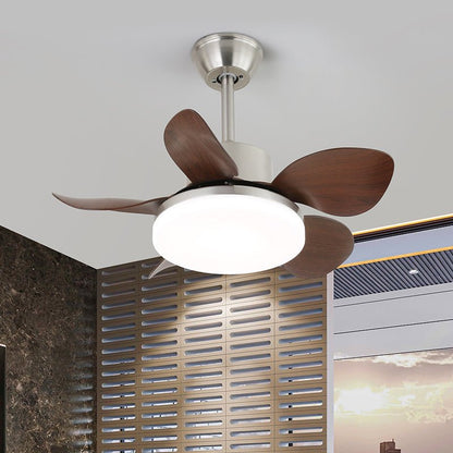 Plafondventilator met Verlichting en Afstandsbediening - Stijlvol Design met Houten Bladen - Energiezuinige LED - Verstelbare Snelheden