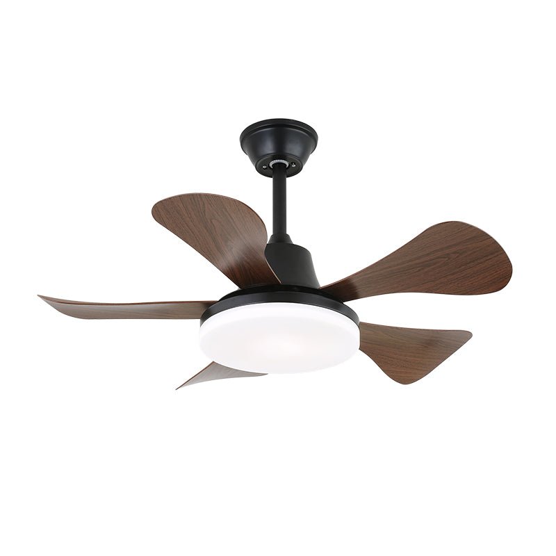 Plafondventilator met Verlichting en Afstandsbediening - Stijlvol Design met Houten Bladen - Energiezuinige LED - Verstelbare Snelheden