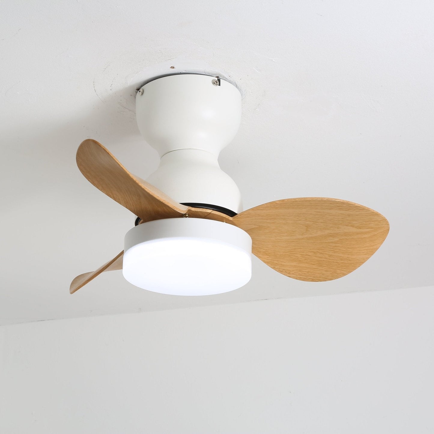 Plafondventilator met Verlichting Ø55 cm Moderne Ventilator met 6 Snelheden 3 Lichtinstellingen LED-Ventilator voor Woonkamer Slaapkamer