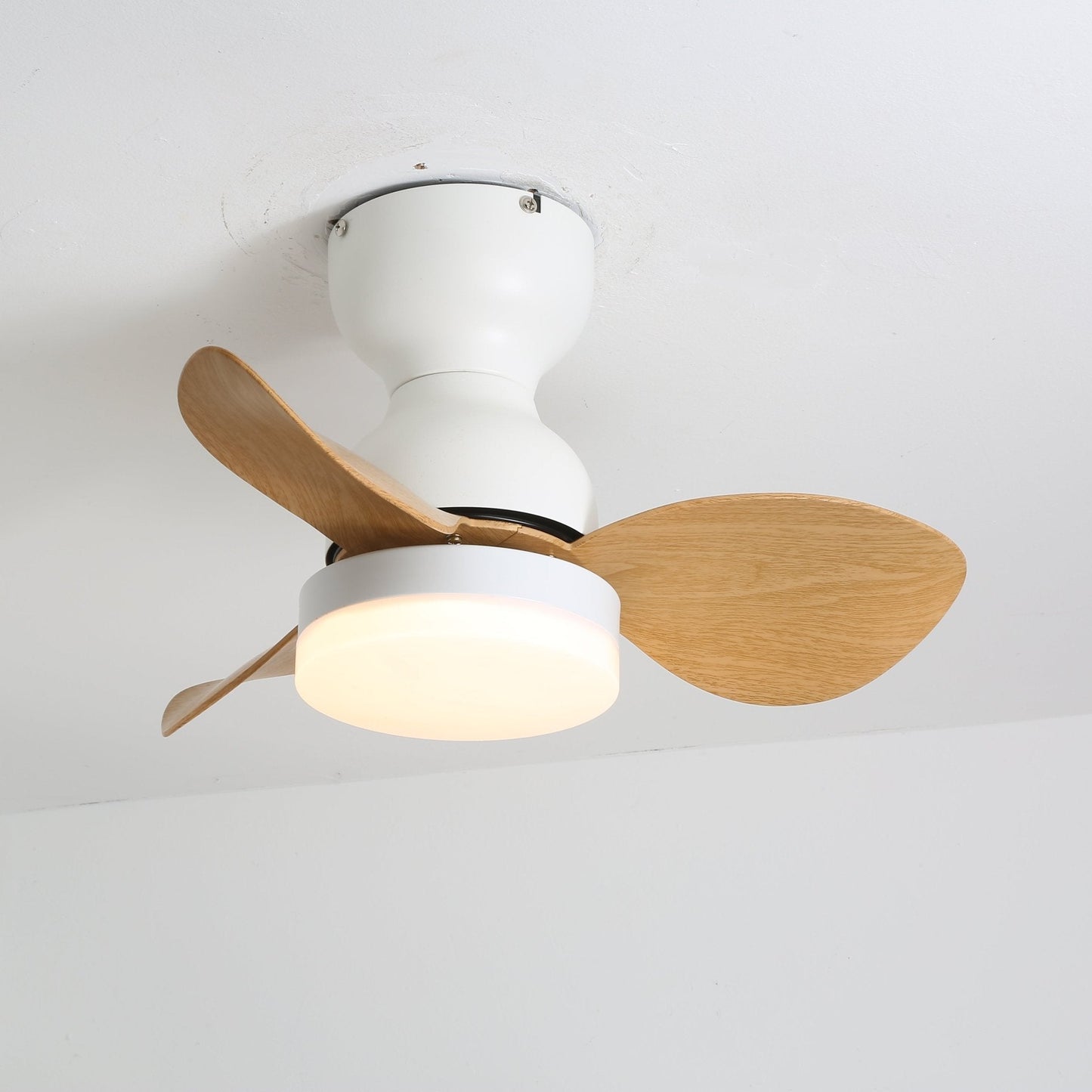 Plafondventilator met Verlichting Ø55 cm Moderne Ventilator met 6 Snelheden 3 Lichtinstellingen LED-Ventilator voor Woonkamer Slaapkamer