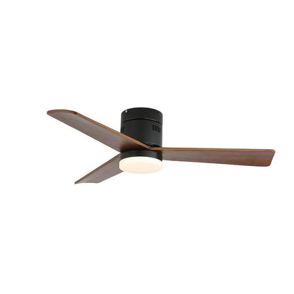 Plafondventilator met Verlichting Moderne Minimalistische Houtlook