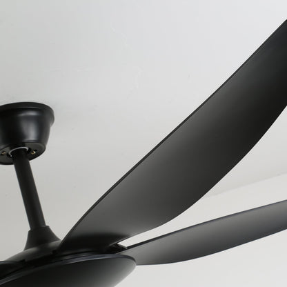 Minimalistische Plafondventilator met Verlichting Ø132 cm — 6 Snelheden & Afstandsbediening