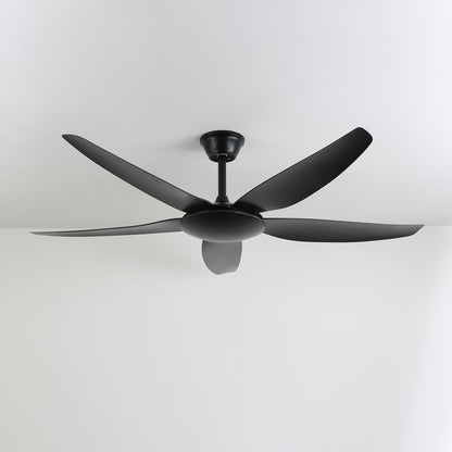 Minimalistische Plafondventilator met Verlichting Ø132 cm — 6 Snelheden & Afstandsbediening