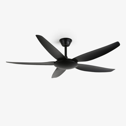 Minimalistische Plafondventilator met Verlichting Ø132 cm — 6 Snelheden & Afstandsbediening