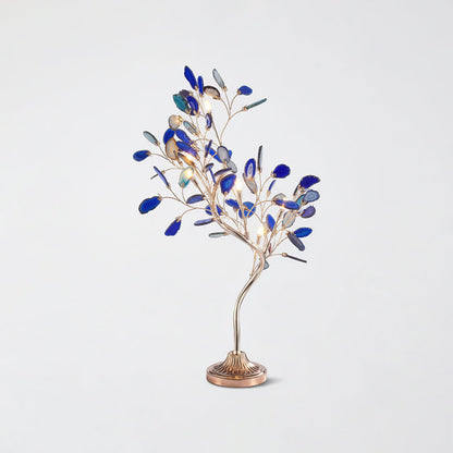 Agaat Kroonluchter – Natuursteen Hanglamp met Rozégouden Frame voor Hoge Ruimtes – Ø 65 cm & Ø 85 cm