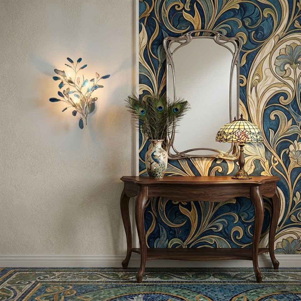 Agaat Wandlamp Natuursteen Goud Messing Wandverlichting Modern Design voor Woonkamer Slaapkamer
